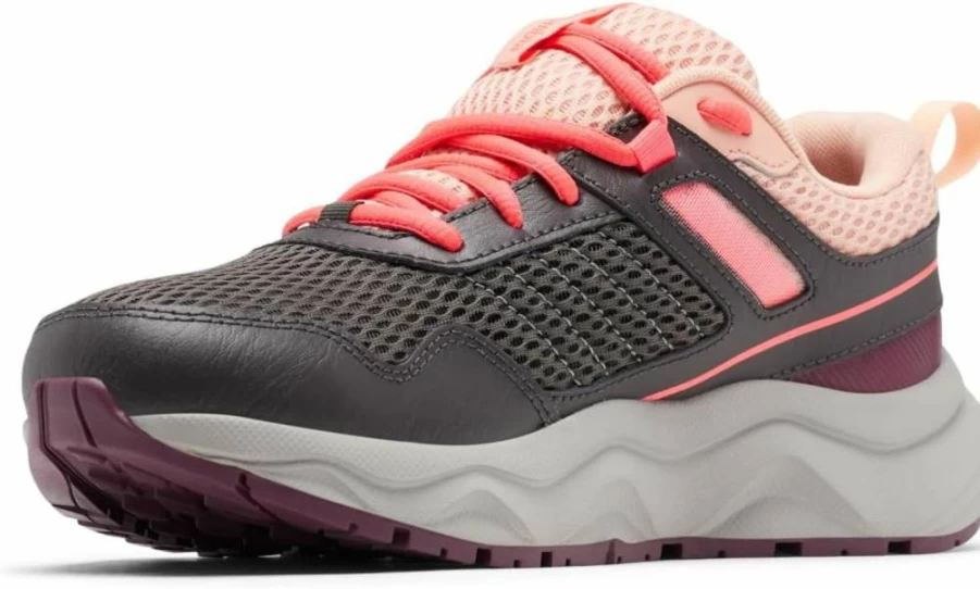 Columbia Women's Plateau Waterproof Hiking Shoes - Lightweight Trail Running Shoes for Women with Omni-Grip Traction