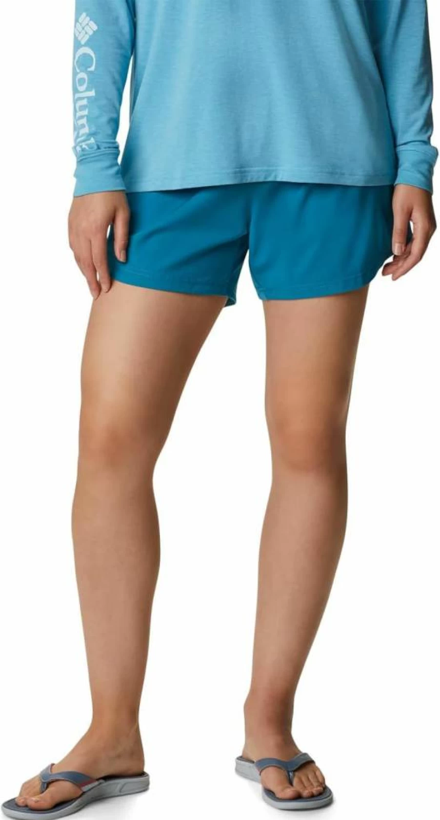 Columbia Women's Tamiami II Stretch Pull-On Shorts - Quick-Dry, Comfortable Hiking & Travel Shorts
