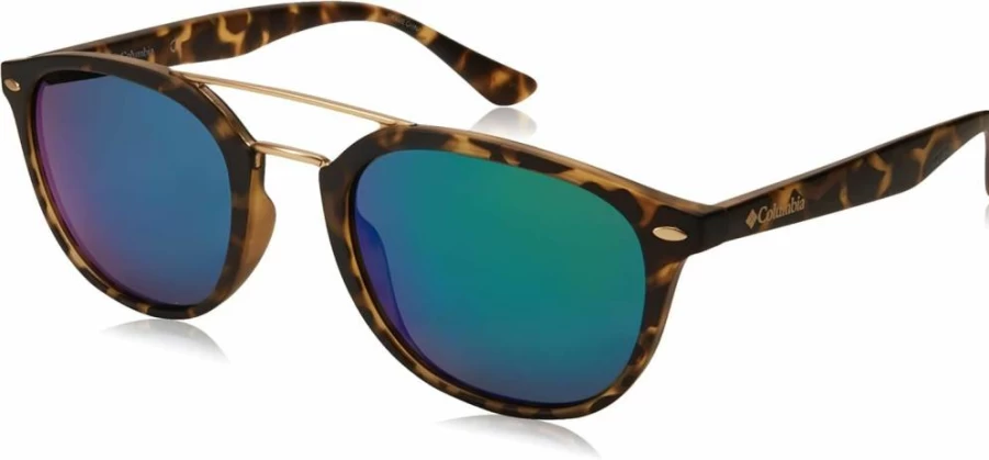 Columbia Firecamp Round Polarized Sunglasses for Men & Women – UV Protection Outdoor Sports Shades
