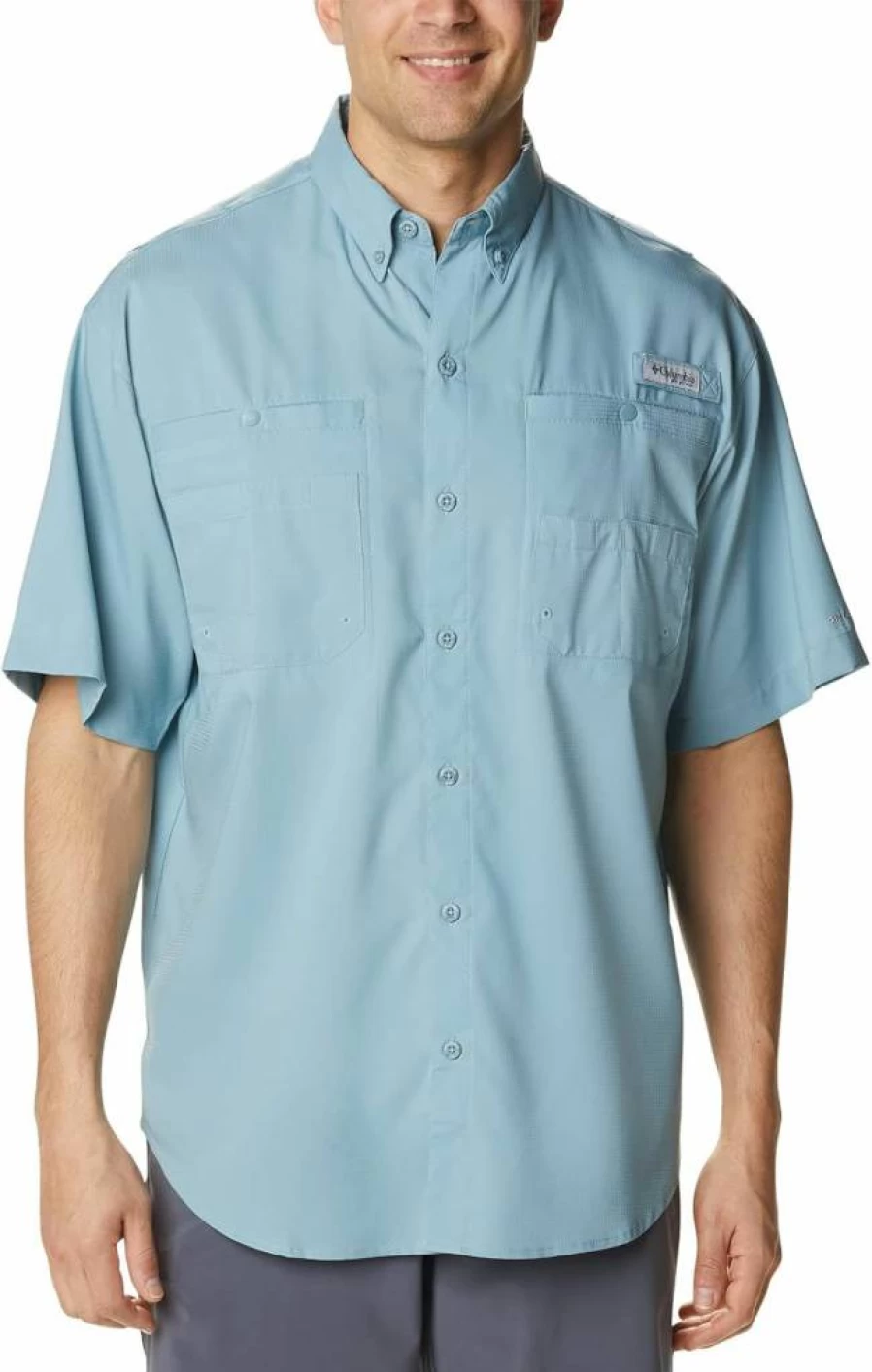 Columbia Men's PFG Tamiami II Fishing Shirt - UPF Sun Protection, Quick-Dry, Short Sleeve Performance Shirt