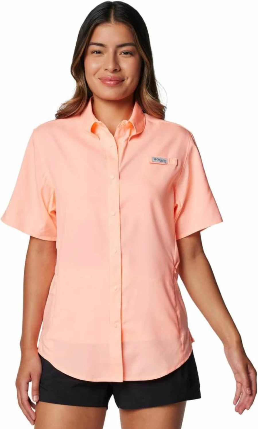 Columbia Women's PFG Tamiami II Short Sleeve Fishing Shirt - UPF Sun Protection, Quick-Dry, Lightweight