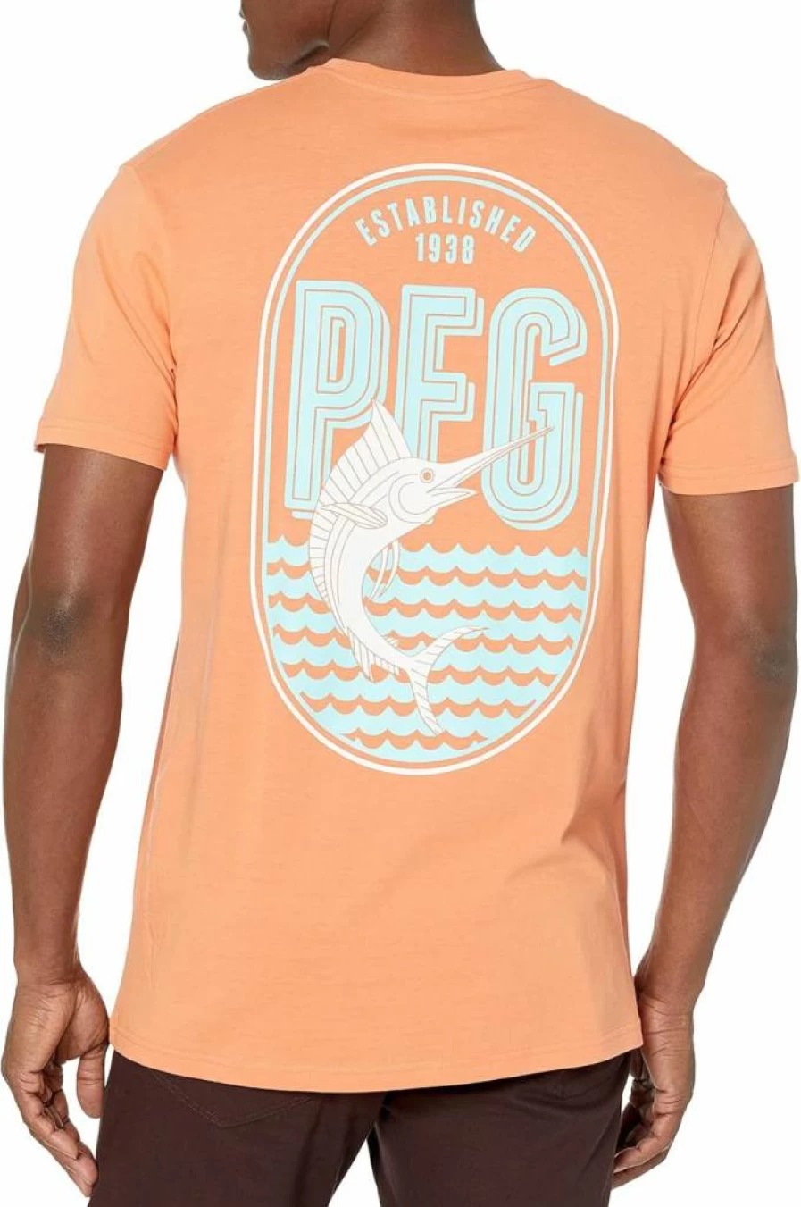 Columbia Men's Graphic Print Short Sleeve T-Shirt - Casual Comfort Fit Tee for Outdoor & Everyday Wear