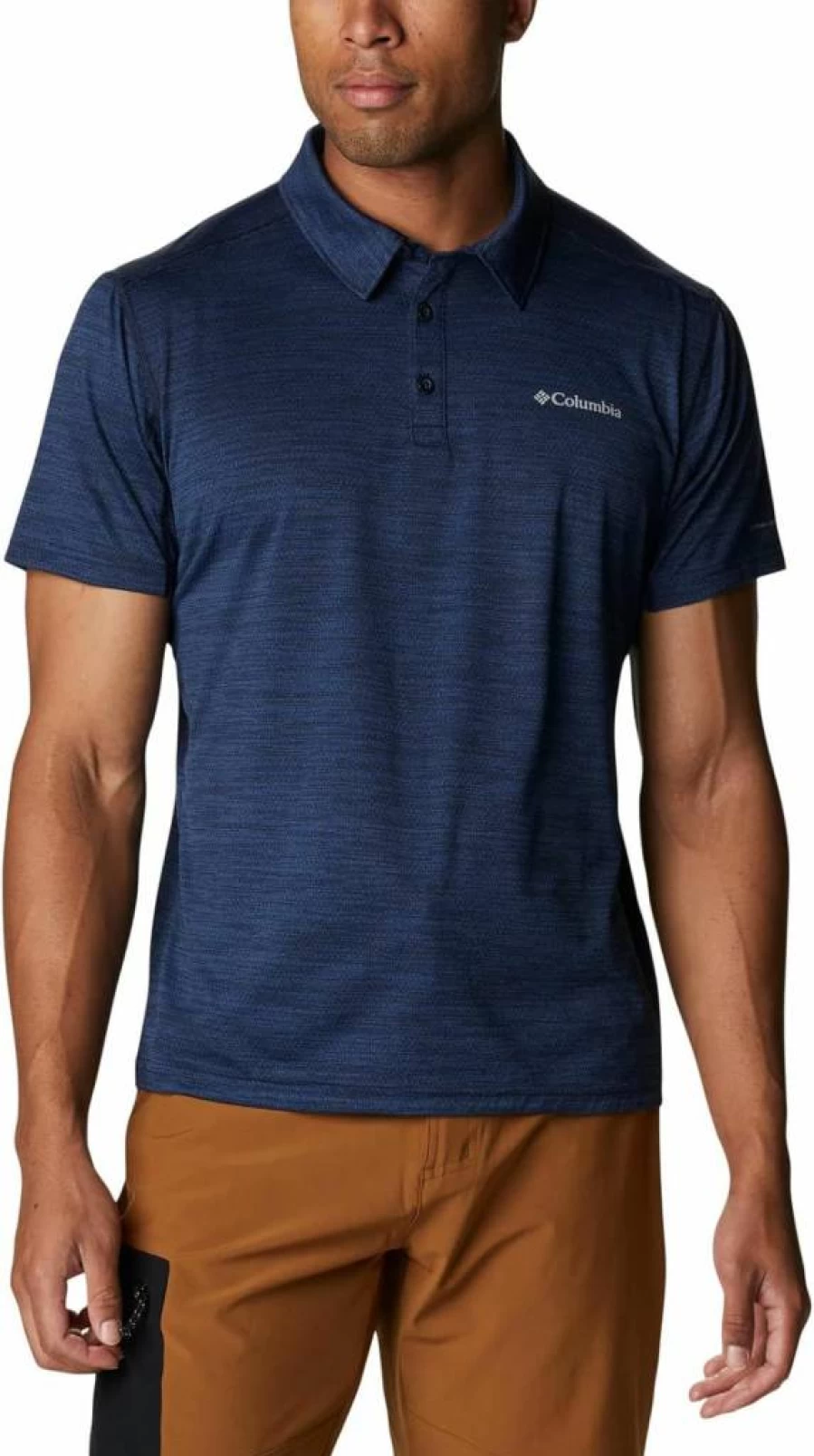 Columbia Men's Alpine Chill Zero Polo Shirt - Moisture-Wicking & UV Protection Performance Golf & Casual Wear