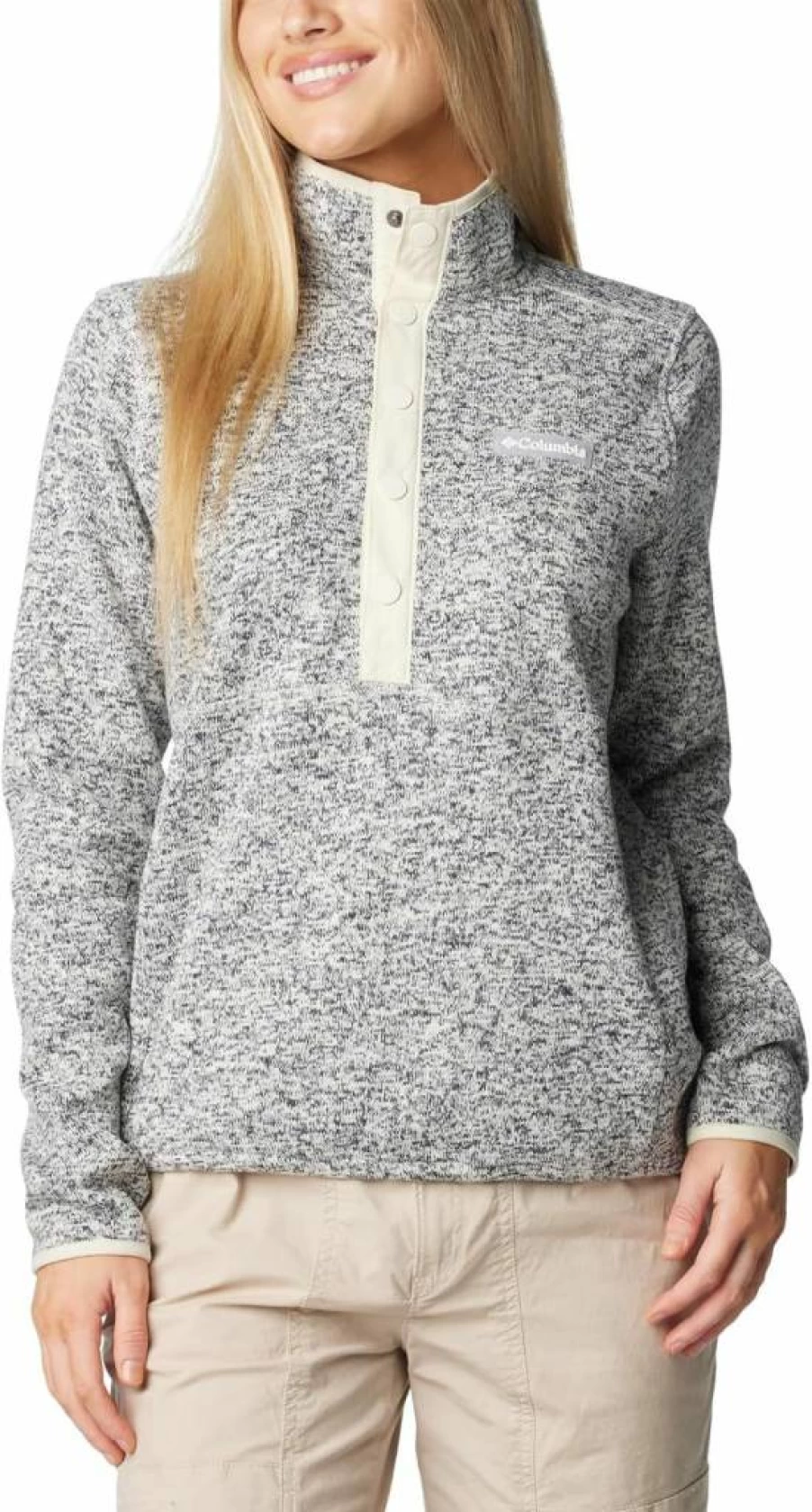 Columbia Women's Half-Zip Fleece Sweater - Lightweight & Warm Outdoor Pullover