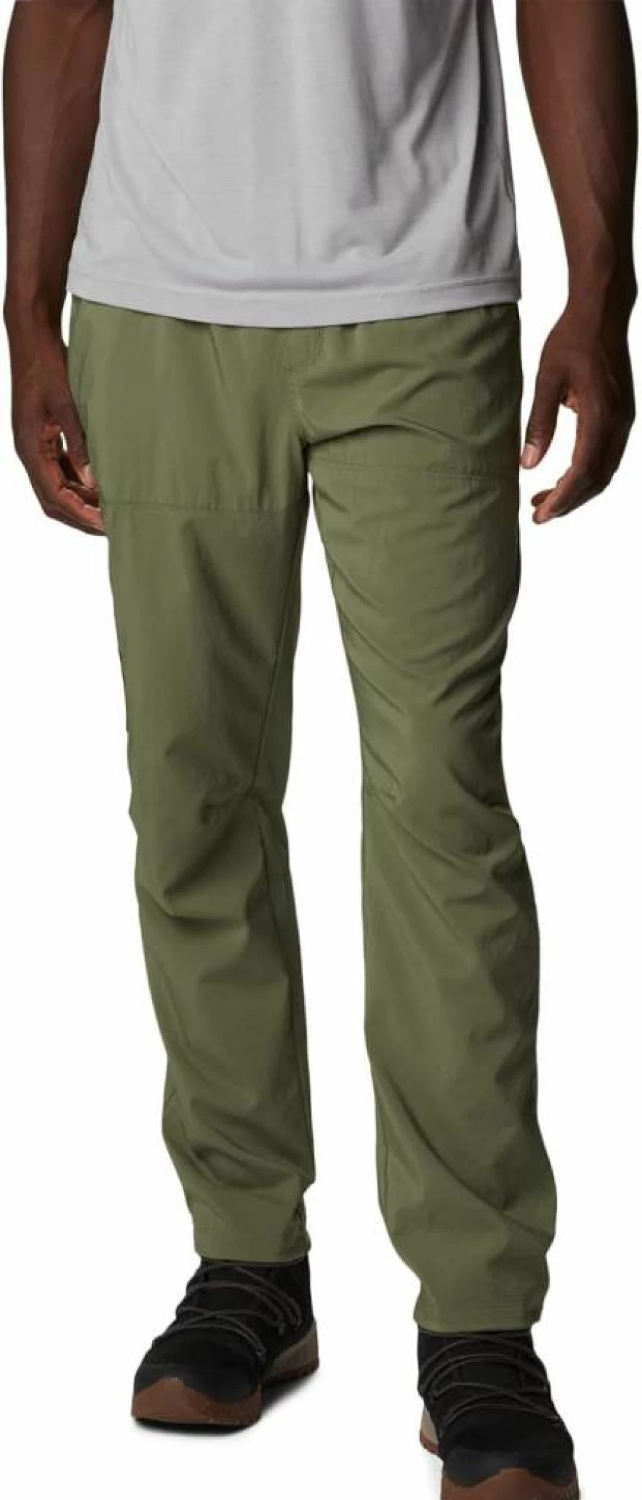 Columbia Men's Coral Ridge Water-Resistant Pull-On Hiking Pants Quick-Dry Outdoor Travel Trousers