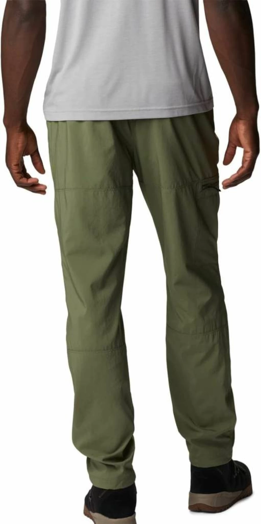 Columbia Men's Coral Ridge Water-Resistant Pull-On Hiking Pants Quick-Dry Outdoor Travel Trousers