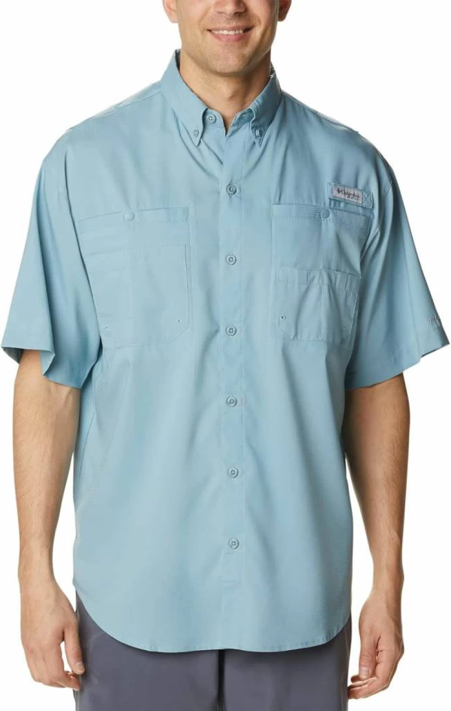 Columbia Men's PFG Tamiami II Fishing Shirt - UPF Sun Protection, Quick-Dry, Short Sleeve Performance Shirt