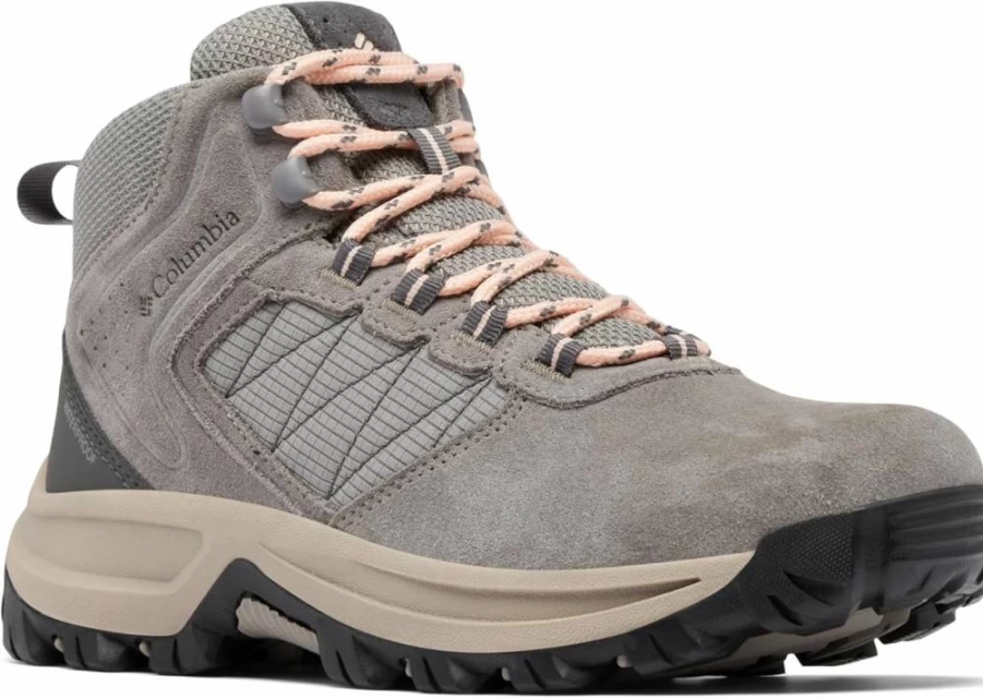Columbia Women's Transverse Suede Waterproof Hiking Boots for Outdoor Trails