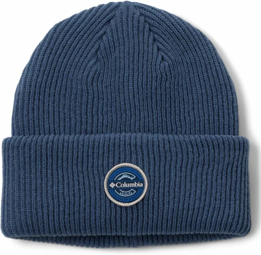 Columbia Winter Cuffed Beanie Hat for Men & Women - Warm Fleece-Lined Skull Cap