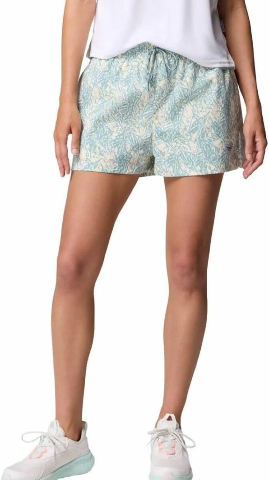 Columbia Women's Water-Resistant Printed Hiking Shorts – Quick-Dry & Lightweight Outdoor Adventure Shorts