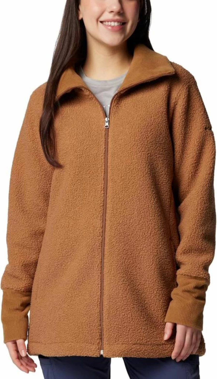 Columbia Women's Blue Point Creek Full Zip Fleece Jacket - Lightweight & Comfortable Outdoor Wear