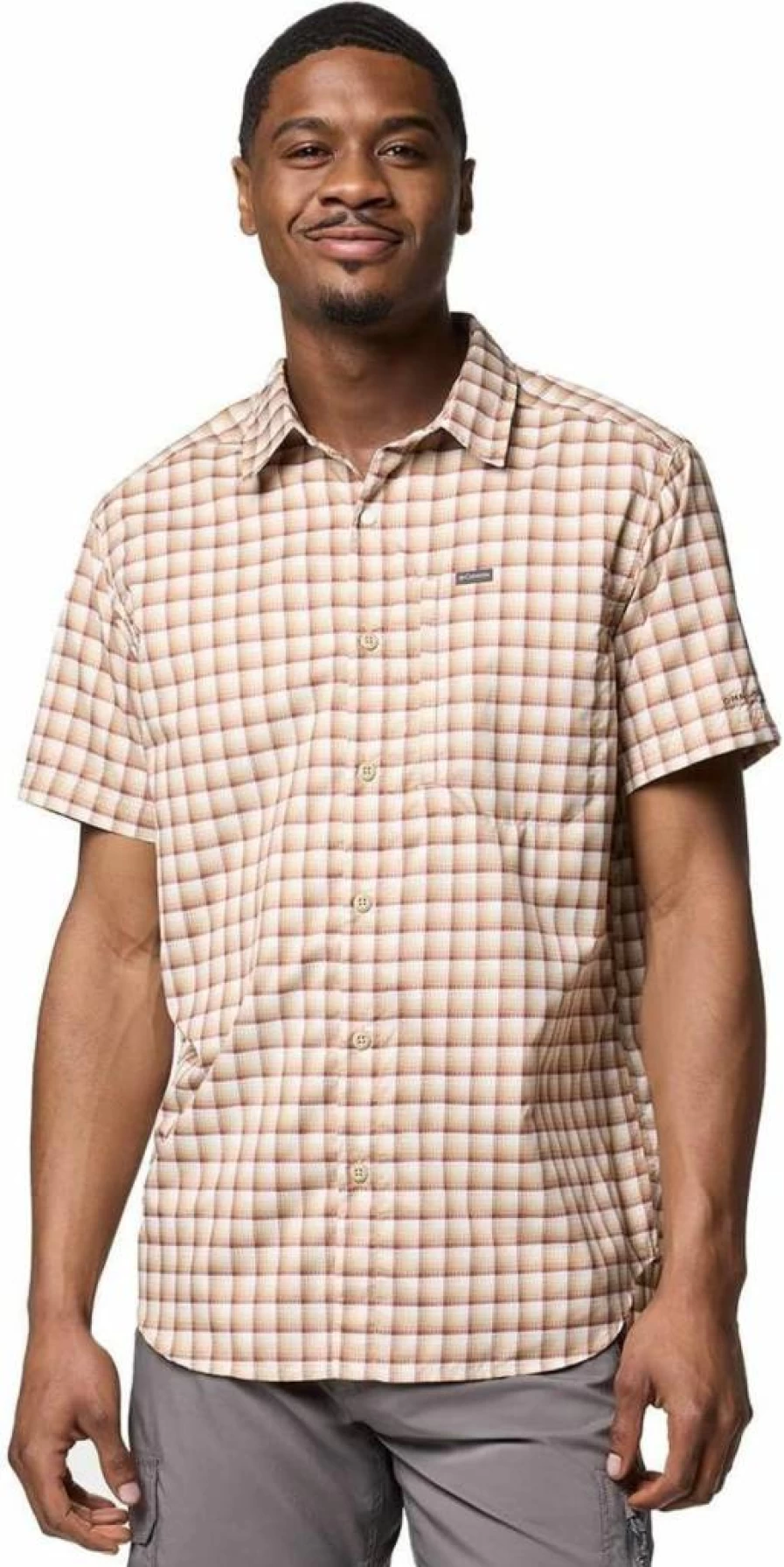 Columbia Men's Silver Ridge Utility Lite Short Sleeve Shirt - Lightweight Hiking & Outdoor Performance Top