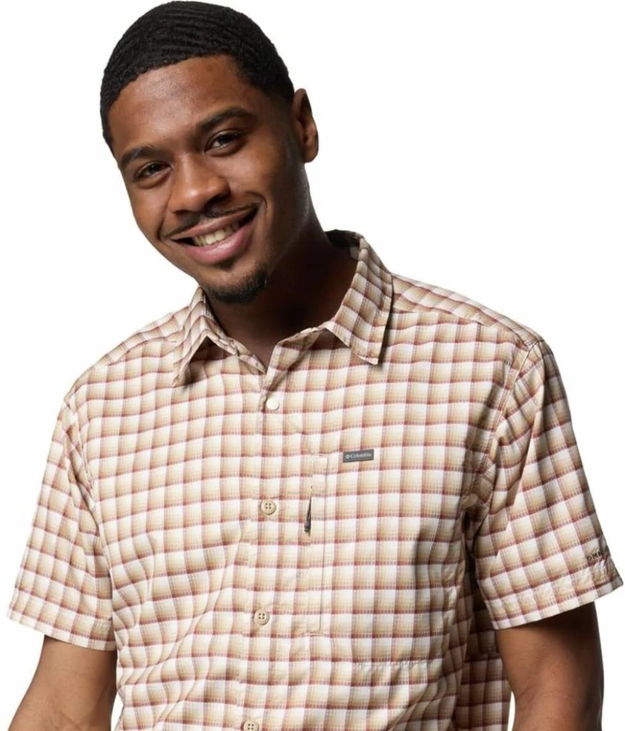 Columbia Men's Silver Ridge Utility Lite Short Sleeve Shirt - Lightweight Hiking & Outdoor Performance Top