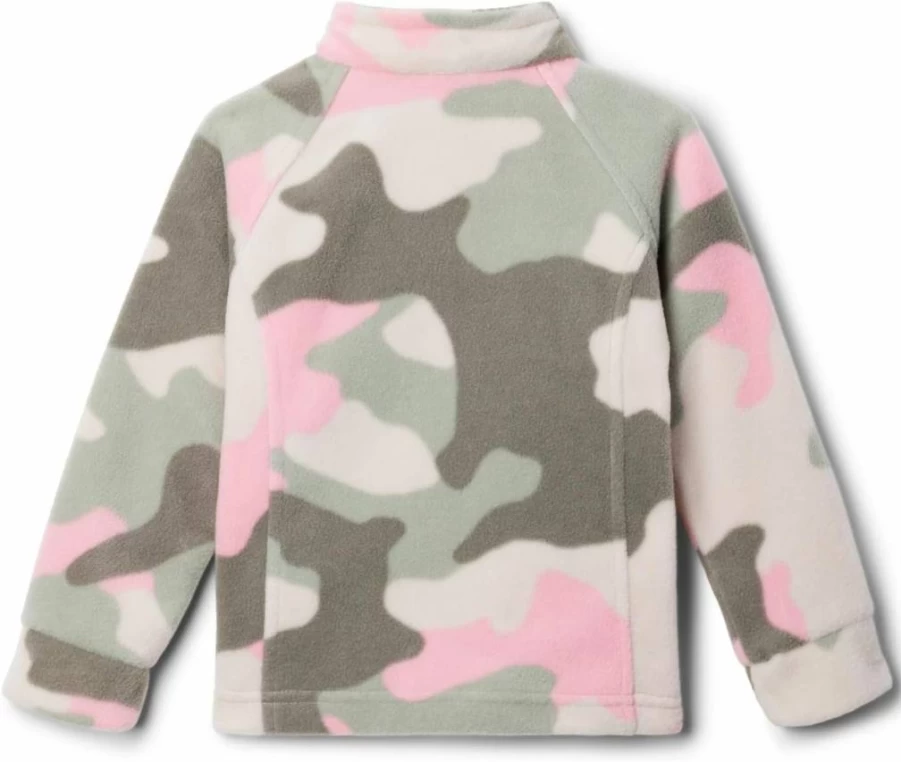 Columbia Girls' Benton Springs II Printed Fleece Jacket - Warm & Stylish Kids' Outerwear