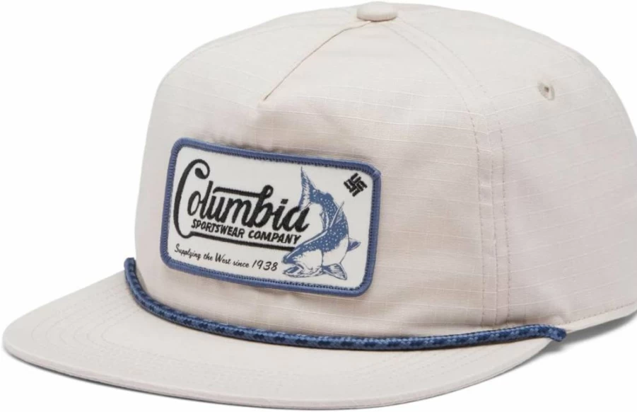 Columbia Unisex Shark & Bear Print Ratchet Strap Snapback Hat - Adjustable One Size Outdoor Cap