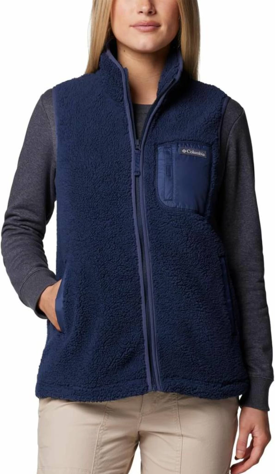 Columbia Women's West Bend II Vest - Lightweight Water-Resistant Outdoor Jacket for Hiking & Camping