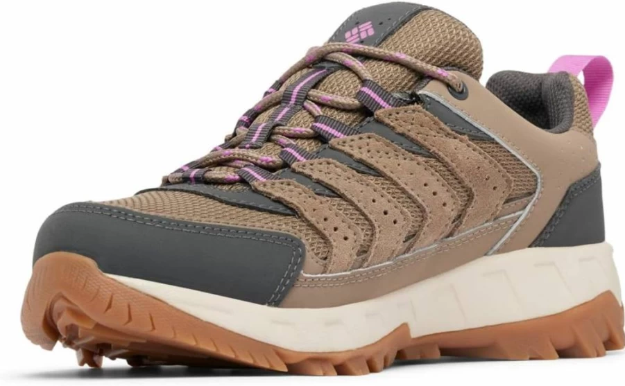Columbia Women's Strata Trail Low Waterproof Hiking Shoes - Lightweight Outdoor Trekking Footwear for Women