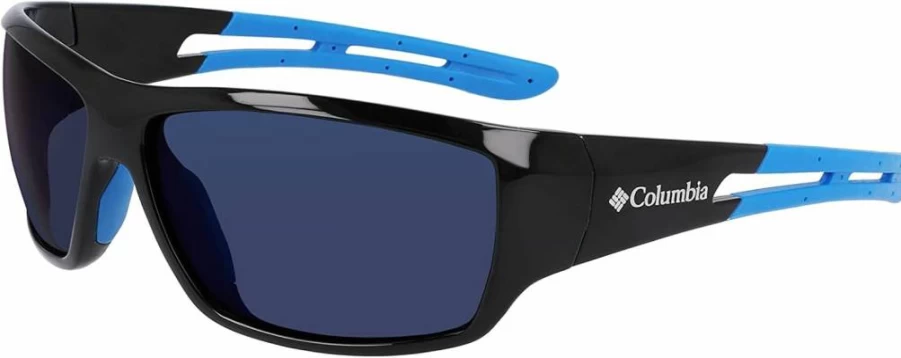 Columbia Men's Utilizer Wrap Sunglasses - UV Protection Sport Sunglasses for Outdoor Activities