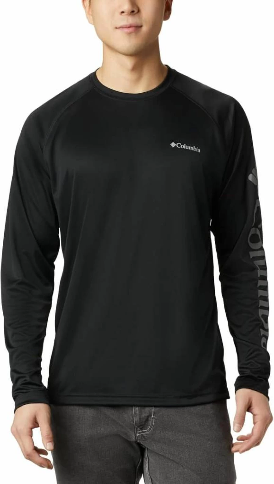 Columbia Men's Fork Stream Long Sleeve Shirt - Lightweight, Quick-Dry Hiking & Outdoor Performance Top