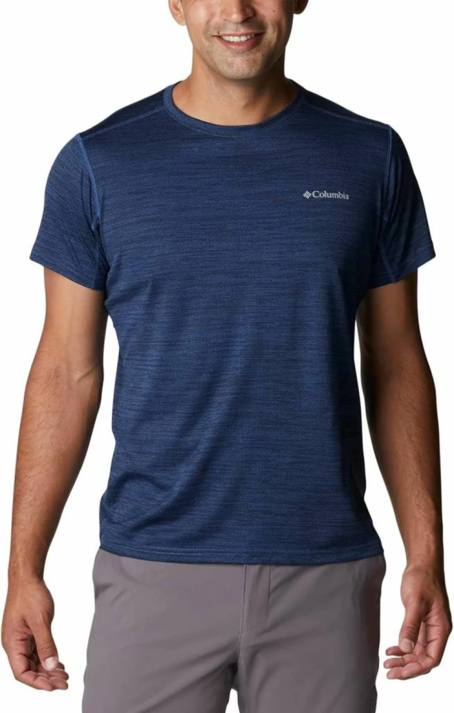 Columbia Men's Alpine Chill Zero Short Sleeve Crew Neck Moisture-Wicking Hiking Shirt