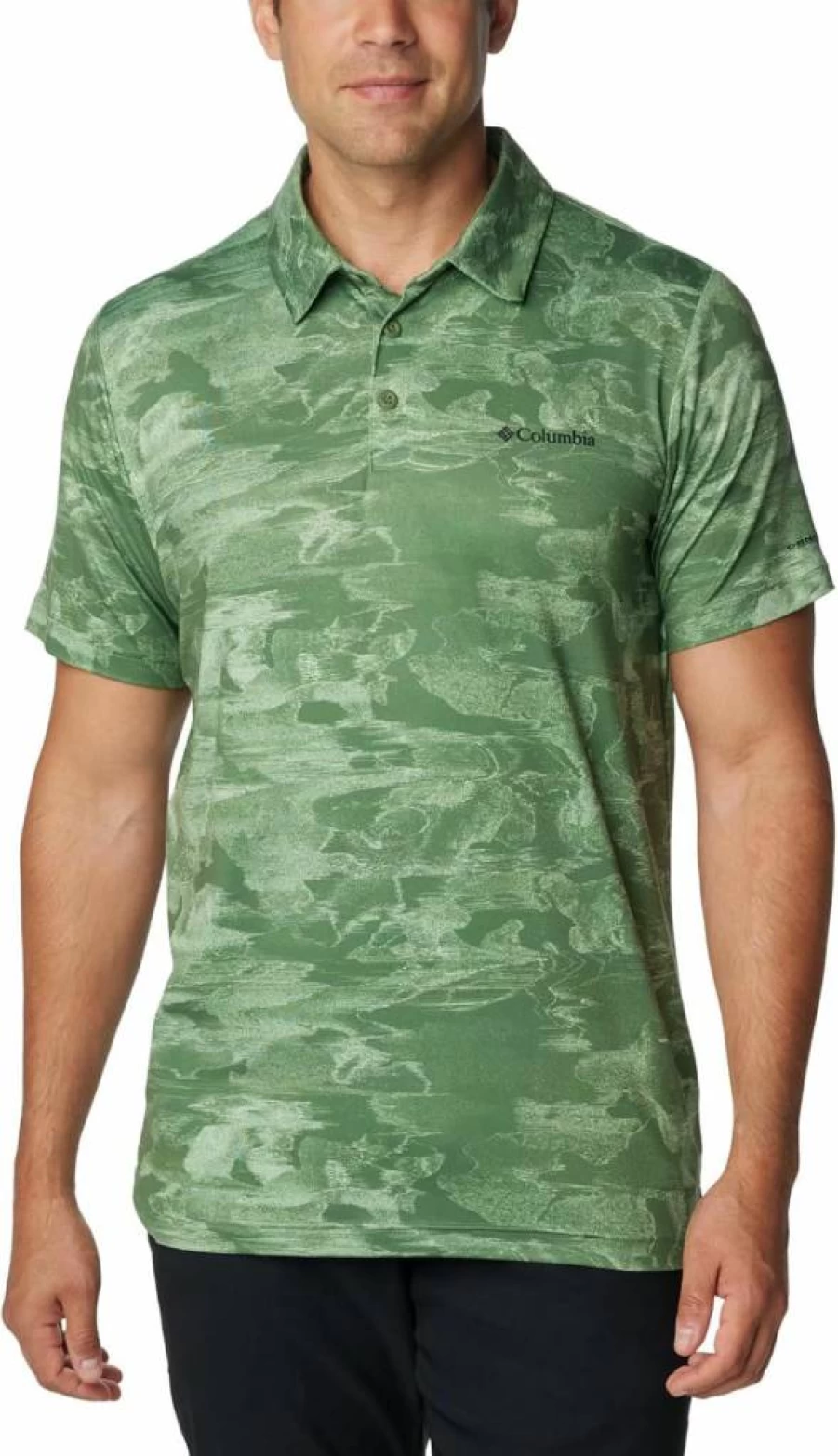 Columbia Men's Tech Trail Moisture-Wicking Performance Polo Shirt for Outdoor Activities