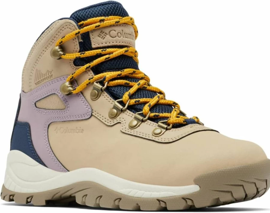 Columbia Women's Newton Ridge Plus Waterproof Hiking Boots - Lightweight Traction Outdoor Shoes for Trekking & Trail