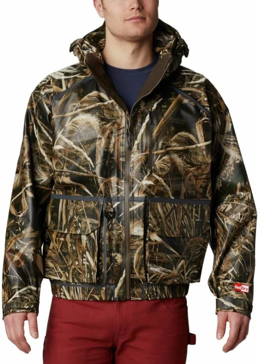 Columbia Men's Widgeon ODX Waterproof Wader Shell Fishing Jacket