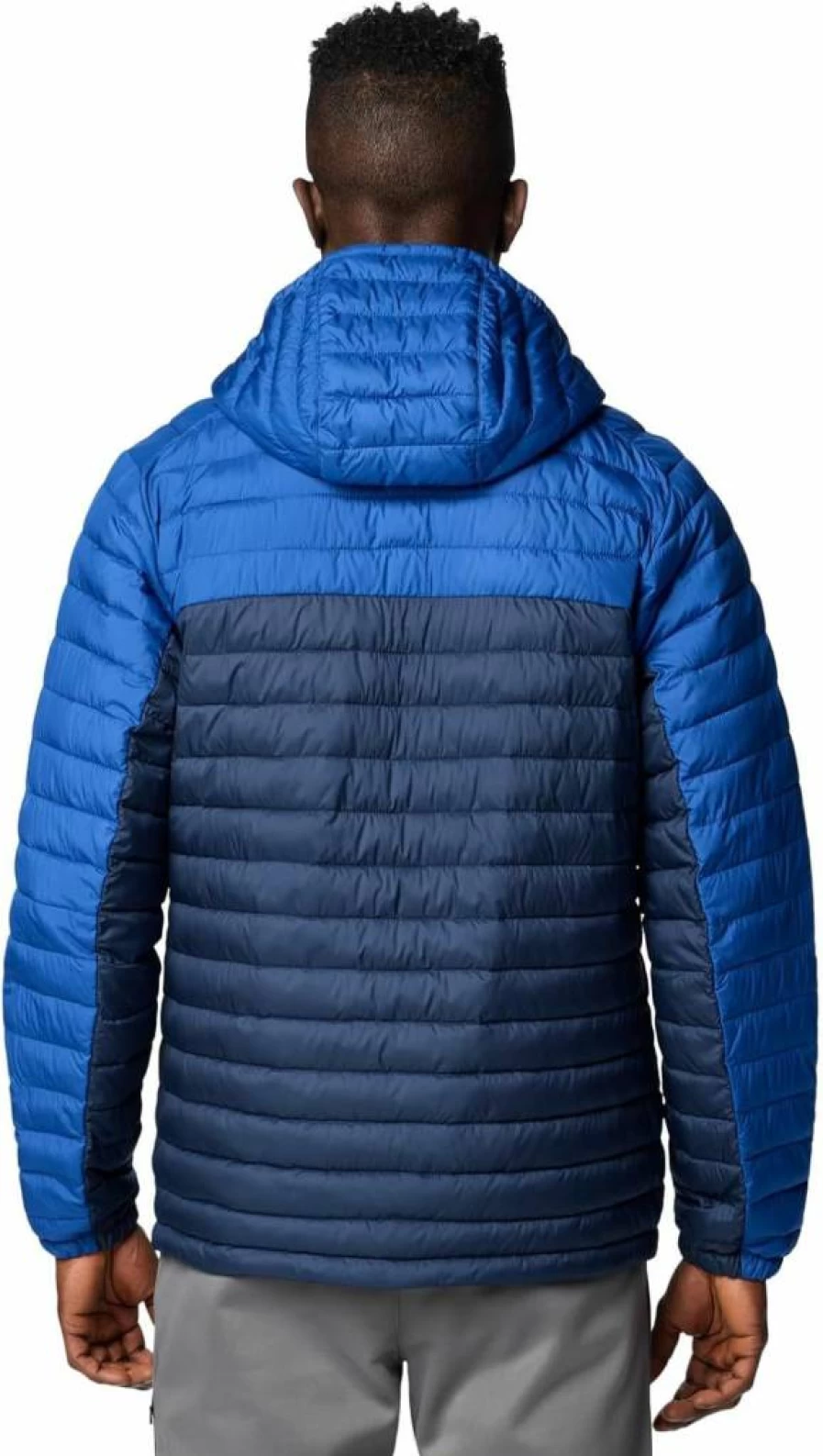 Columbia Men's Silver Falls II Water-Resistant Hooded Jacket – Lightweight Outdoor Hiking Windbreaker
