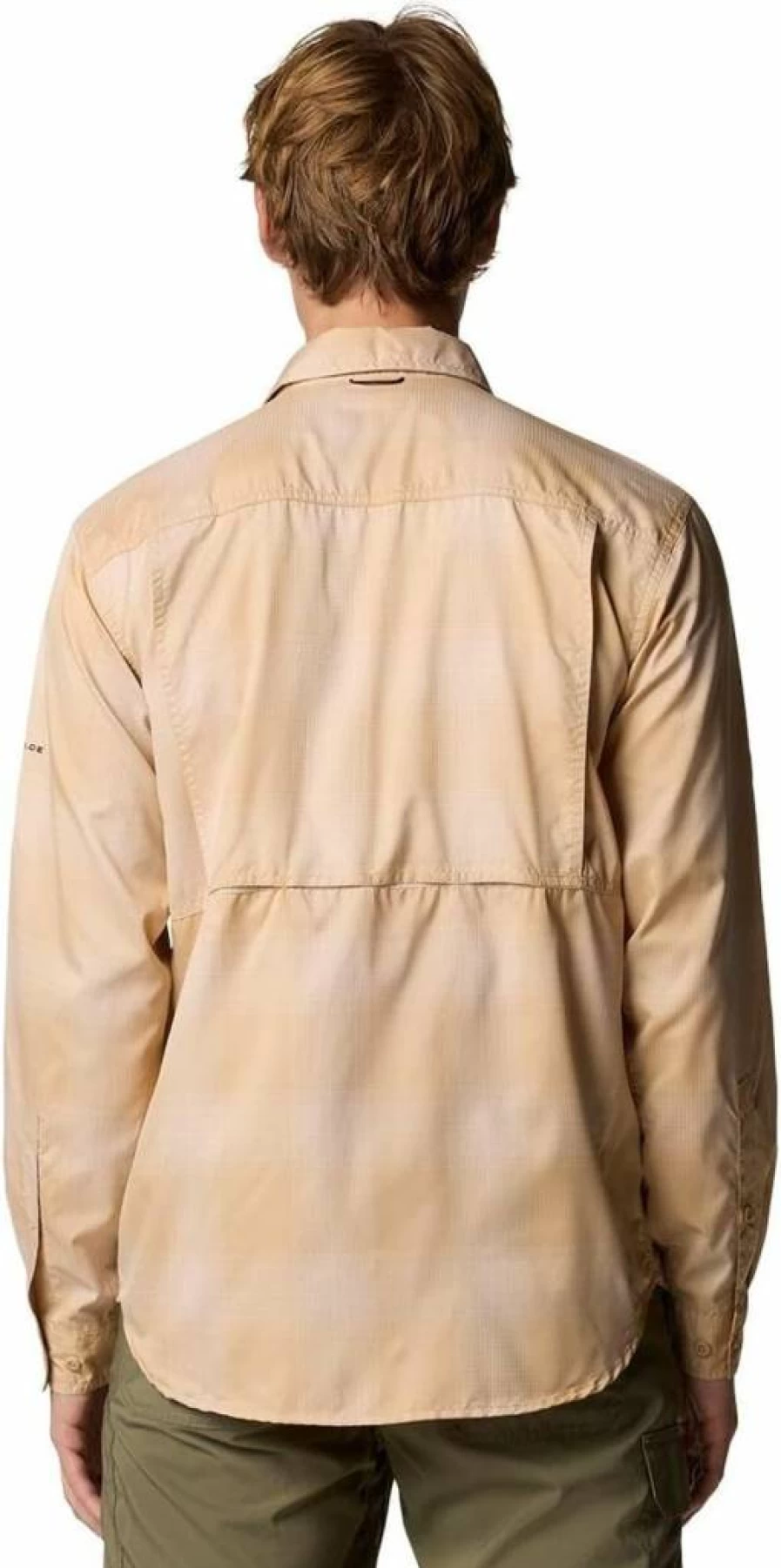 Columbia Men's Silver Ridge Utility Lite Plaid Long Sleeve Shirt - Lightweight Hiking & Outdoor Performance Top