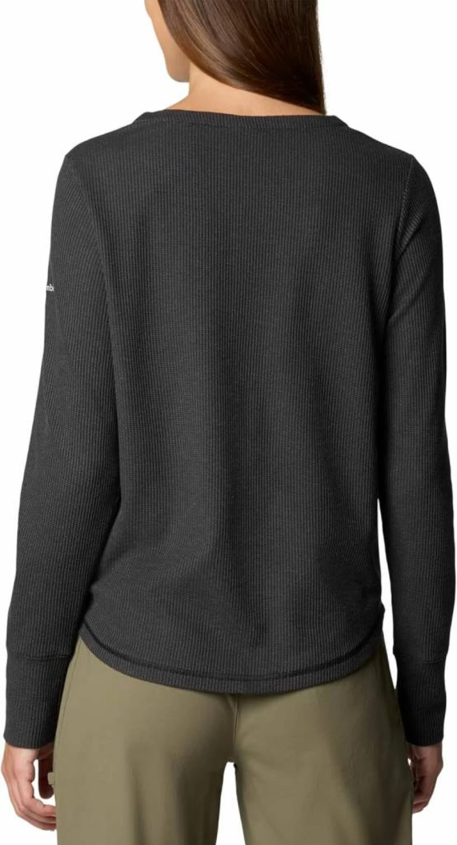 Columbia Women's Blue Point Falls Long Sleeve Henley Shirt - Lightweight Hiking & Outdoor Performance Top