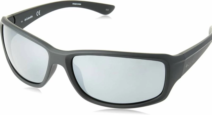 Columbia Men's Point Reyes Rectangular Sunglasses – UV Protection Outdoor Sports Shades