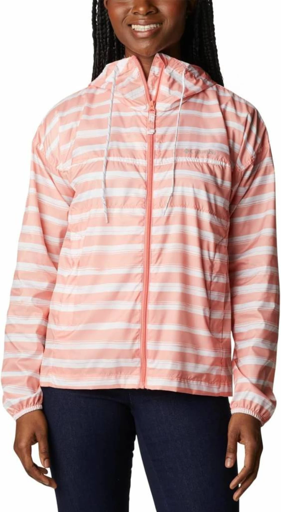 Columbia Women's Flash Challenger Lightweight Water-Resistant Windbreaker Jacket