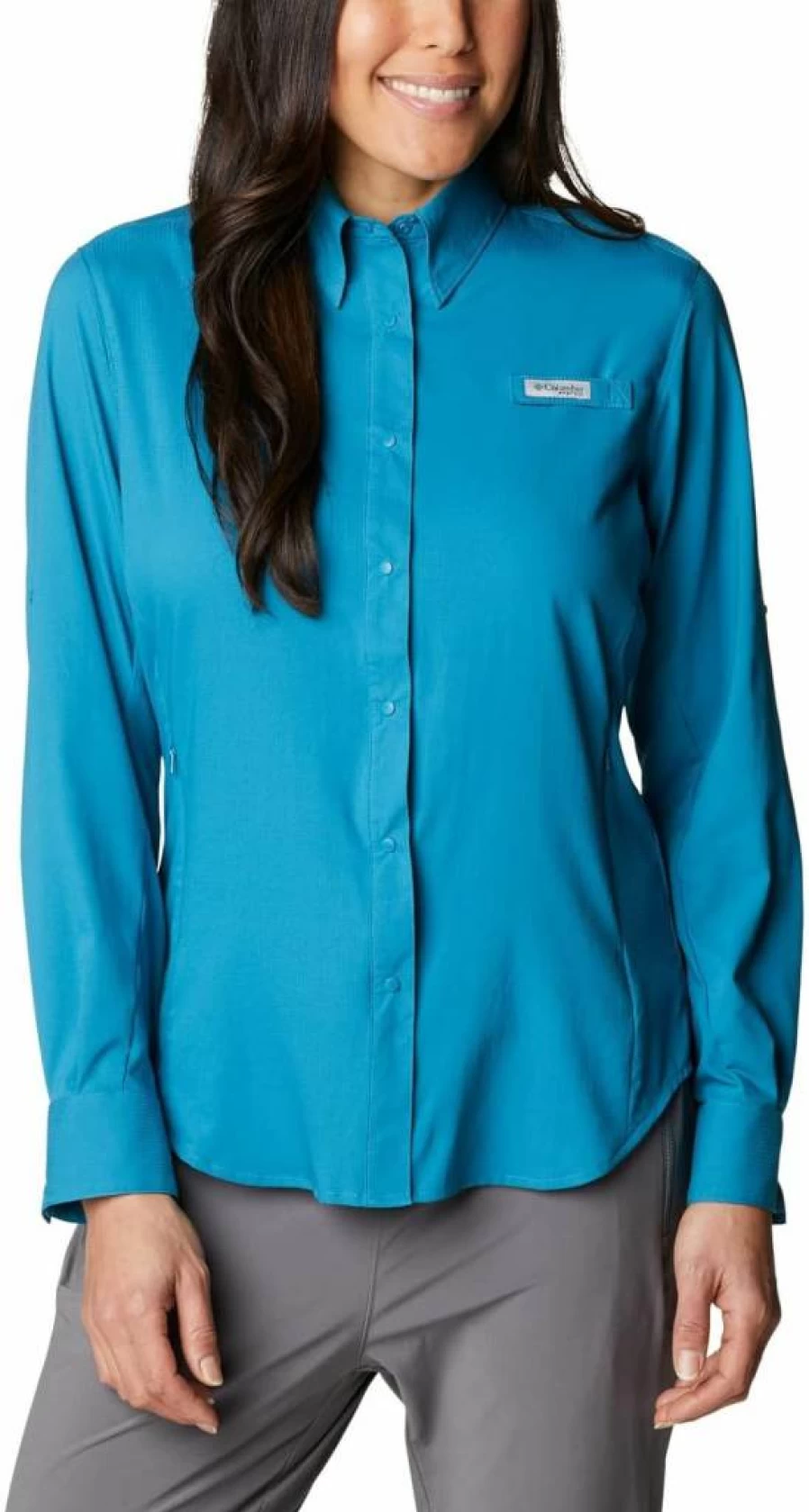 Columbia Women's PFG Tamiami II Long Sleeve Fishing Shirt - UPF Sun Protection, Quick-Dry, Lightweight Travel & Outdoor Performance Top