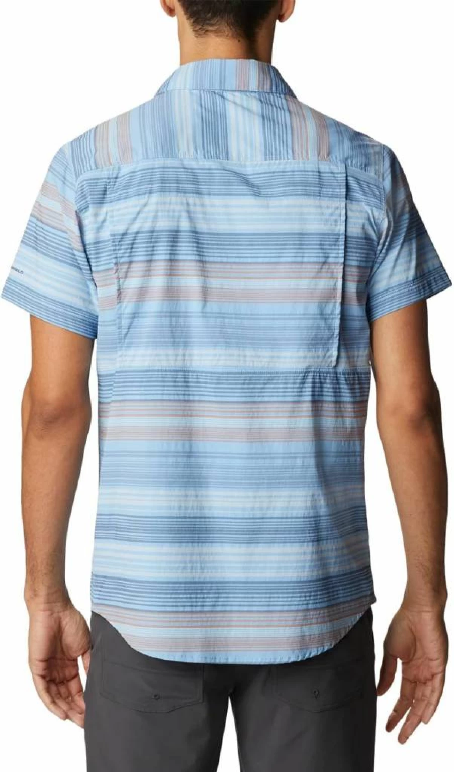 Columbia Men's Newton Ridge Short Sleeve Hiking Shirt - Quick-Dry Plaid Outdoor Top