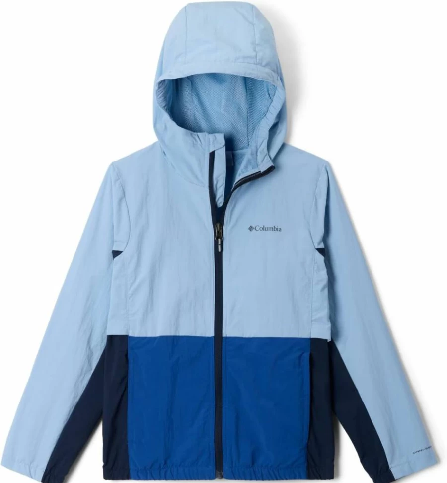 Columbia Boys' Tabor Trail Lightweight Windbreaker Jacket for Outdoor Adventures