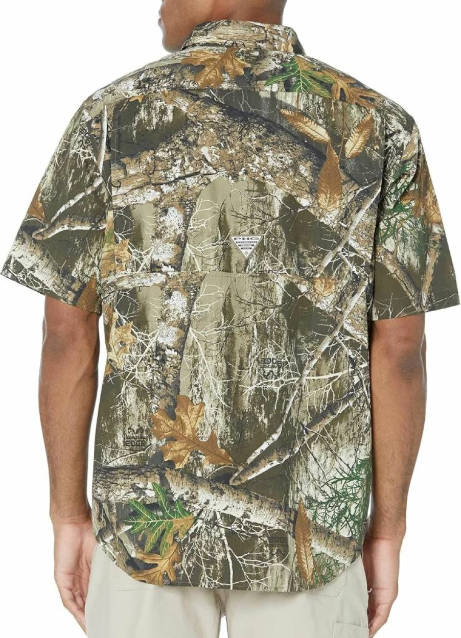 Columbia Men's Super Sharptail Short Sleeve Shirt - Lightweight Quick-Dry Hiking & Outdoor Performance Top