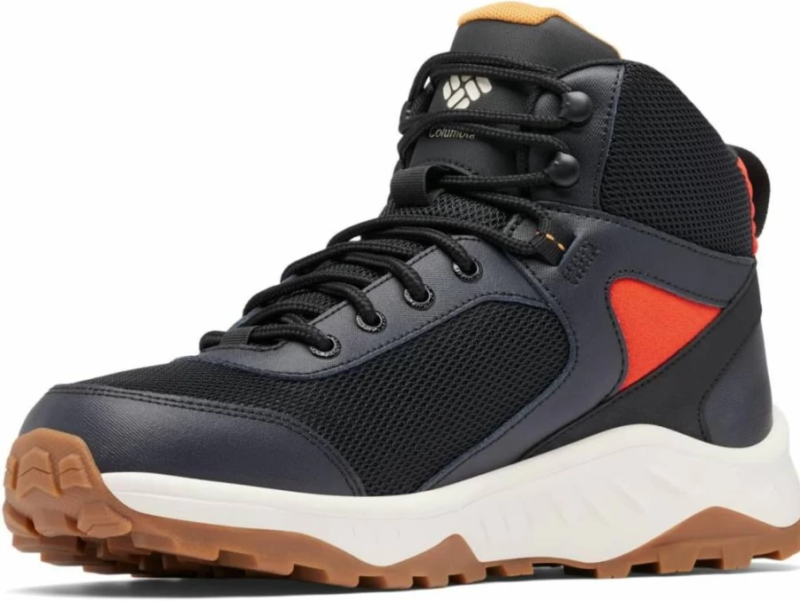 Columbia Men's Trailstorm Ascend Waterproof Mid Hiking Boots - Outdoor Trekking Shoes for Men