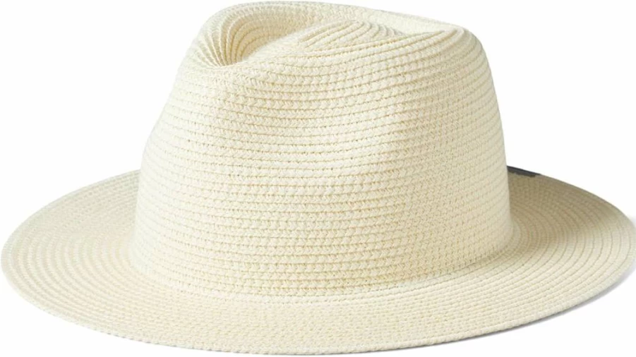 Columbia Women's Global Adventure Straw Fedora Hat - Lightweight Sun Protection for Outdoor Travel