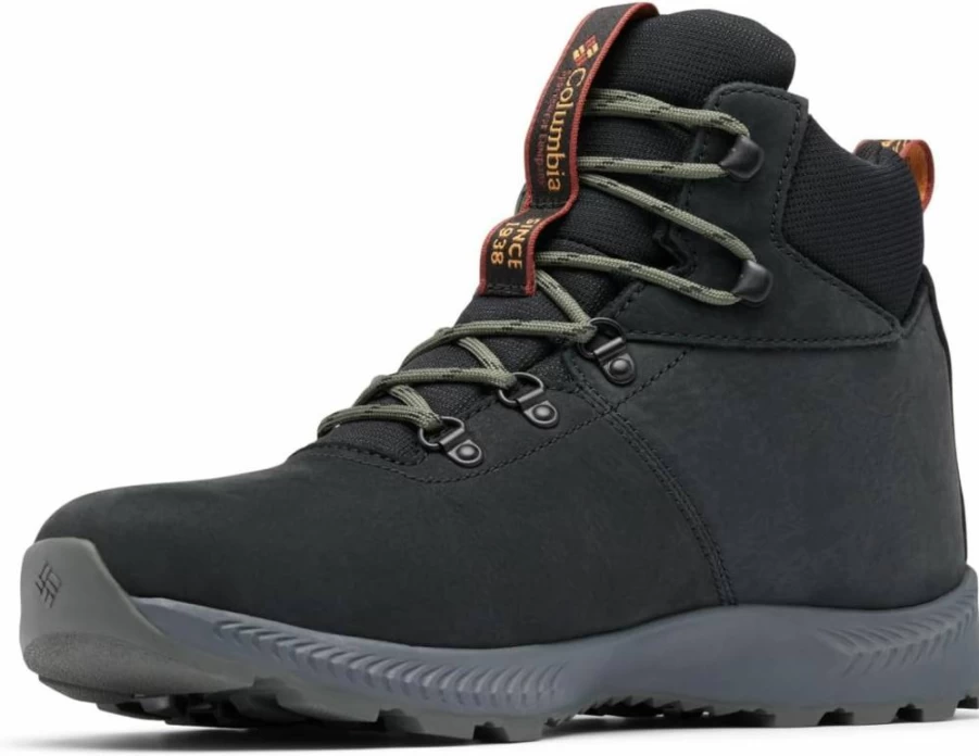 Columbia Men's Landroamer Explorer Waterproof Hiking Boots - Nubuck Leather Outdoor Trekking Shoes for Men