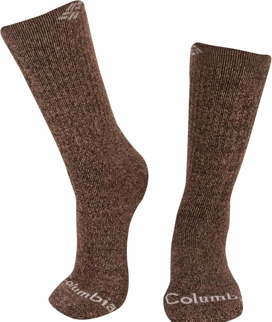 Columbia Men's Moisture-Wicking Crew Socks 4-Pack - Breathable & Odor-Control Hiking Socks