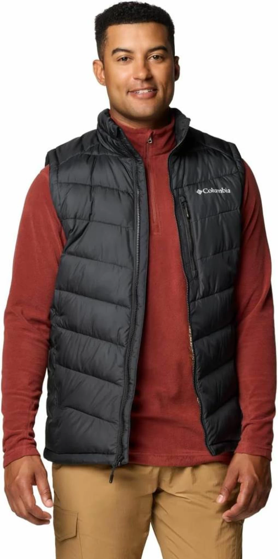 Columbia Men's Labyrinth Loop II Vest - Lightweight Outdoor Insulated Fishing Hunting Hiking Gear