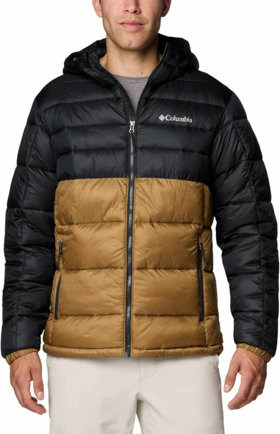 Columbia Men's Buck Butte II Insulated Waterproof Hooded Winter Jacket for Outdoor Activities