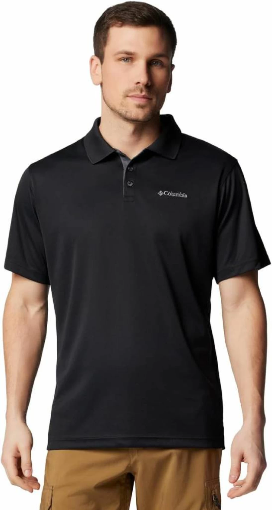 Columbia Men's Utilizer Polo Shirt - Moisture-Wicking & Breathable Performance Top for Outdoor Activities