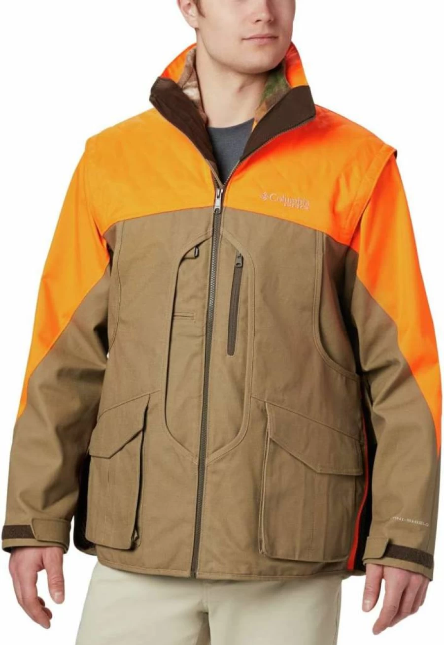 Columbia Men's Ptarmigan Interchange 3-in-1 Waterproof Winter Parka Jacket with Detachable Hood