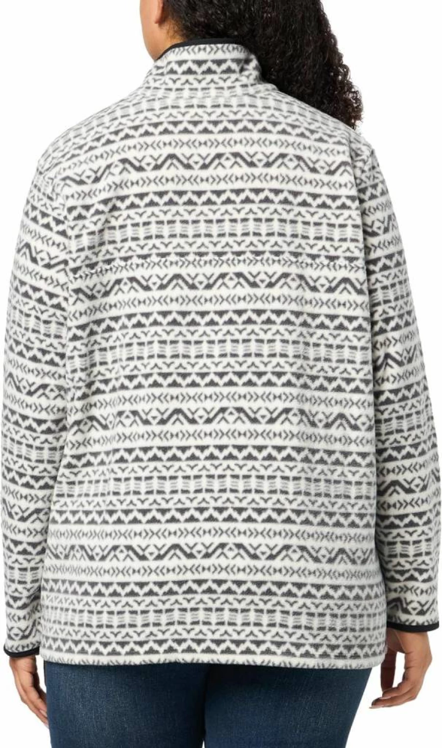 Columbia Women's Benton Springs Printed Half-Snap Fleece Shirt - Lightweight Hiking & Outdoor Pullover