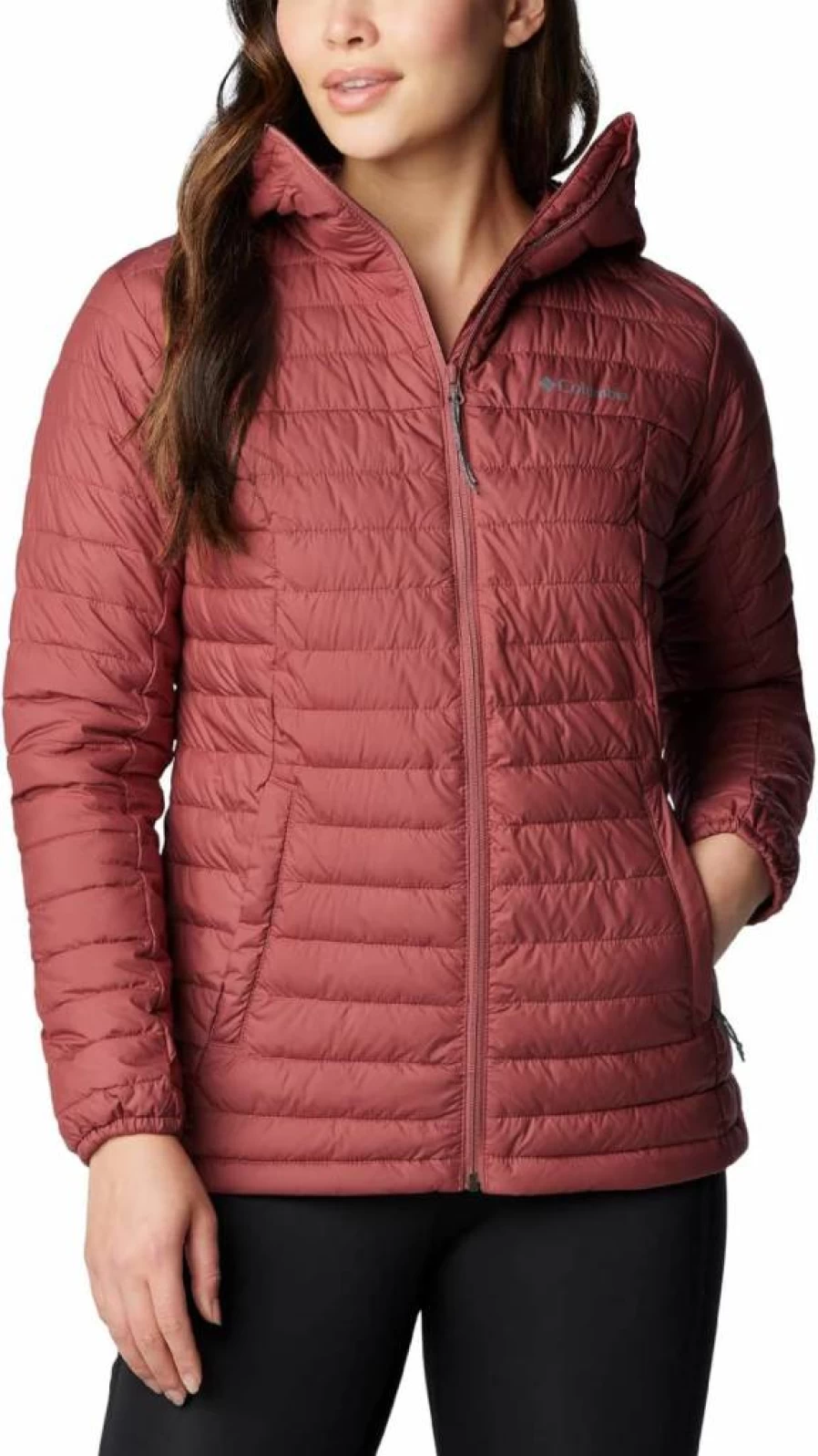 Columbia Women's Silver Falls Waterproof Hooded Jacket – Lightweight Outdoor Raincoat for Hiking & Travel