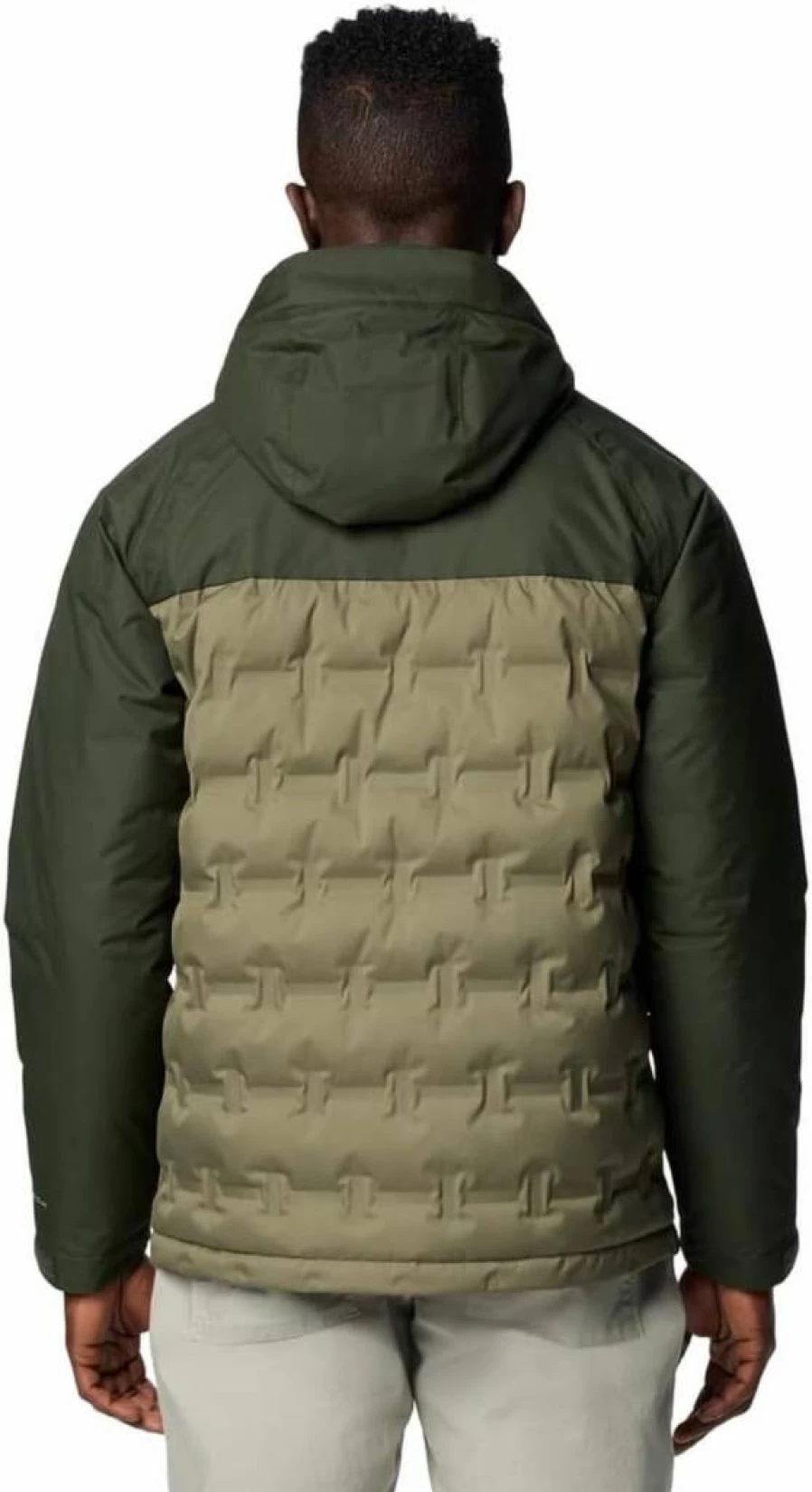 Columbia Men's Grand Trek III Waterproof Down Hooded Jacket – Lightweight Winter Coat for Outdoor Adventures