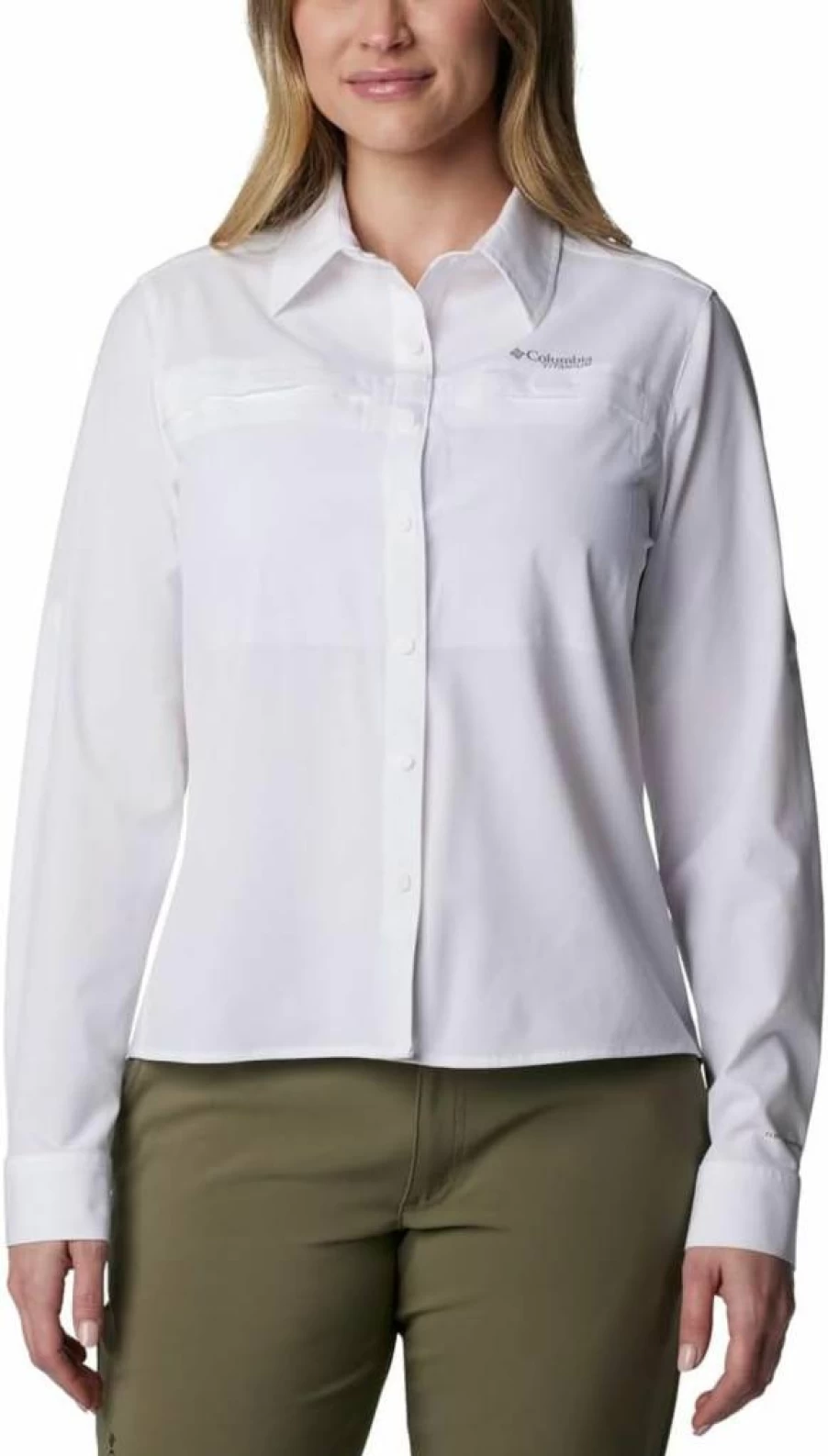 Columbia Women's Summit Valley Long Sleeve Woven Shirt - Lightweight Hiking & Outdoor Top