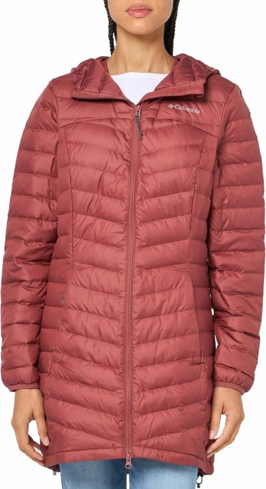 Columbia Women's Westridge Mid-Length Insulated Down Jacket for Cold Weather Protection