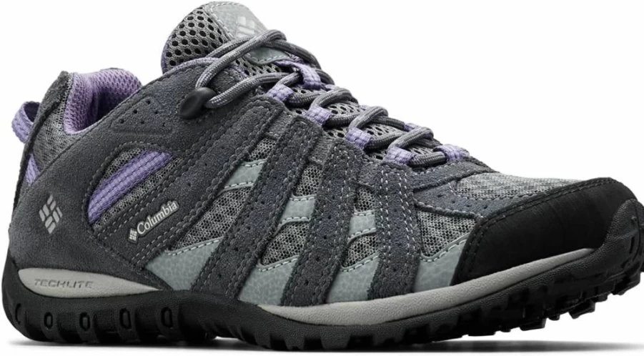 Columbia Women's Redmond Low-Top Waterproof Hiking Shoes - Lightweight Trail Walking Sneakers for Outdoor Adventures